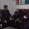县委书记肖梓才访问慰劳义士家眷